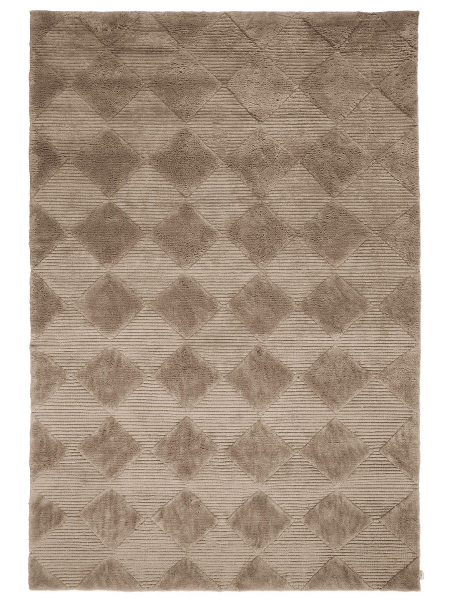 BERBER WOOL RUG CHOCOLATE, MANY SIZE