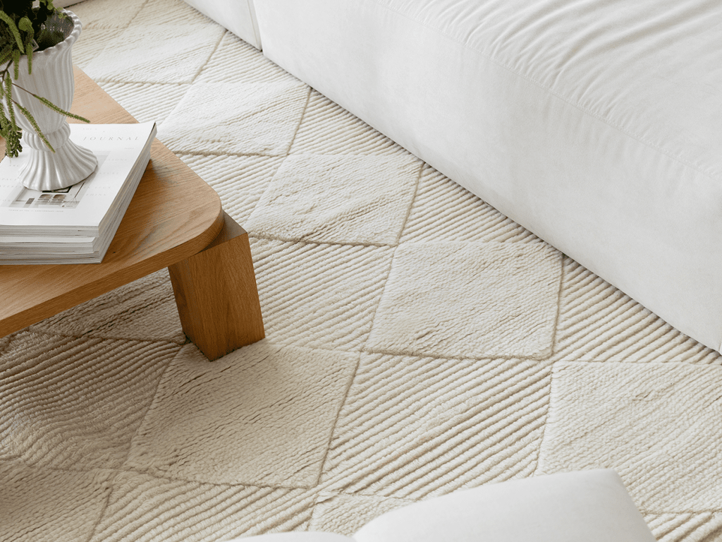 BERBER WOOL RUG IVORY, MANY SIZE