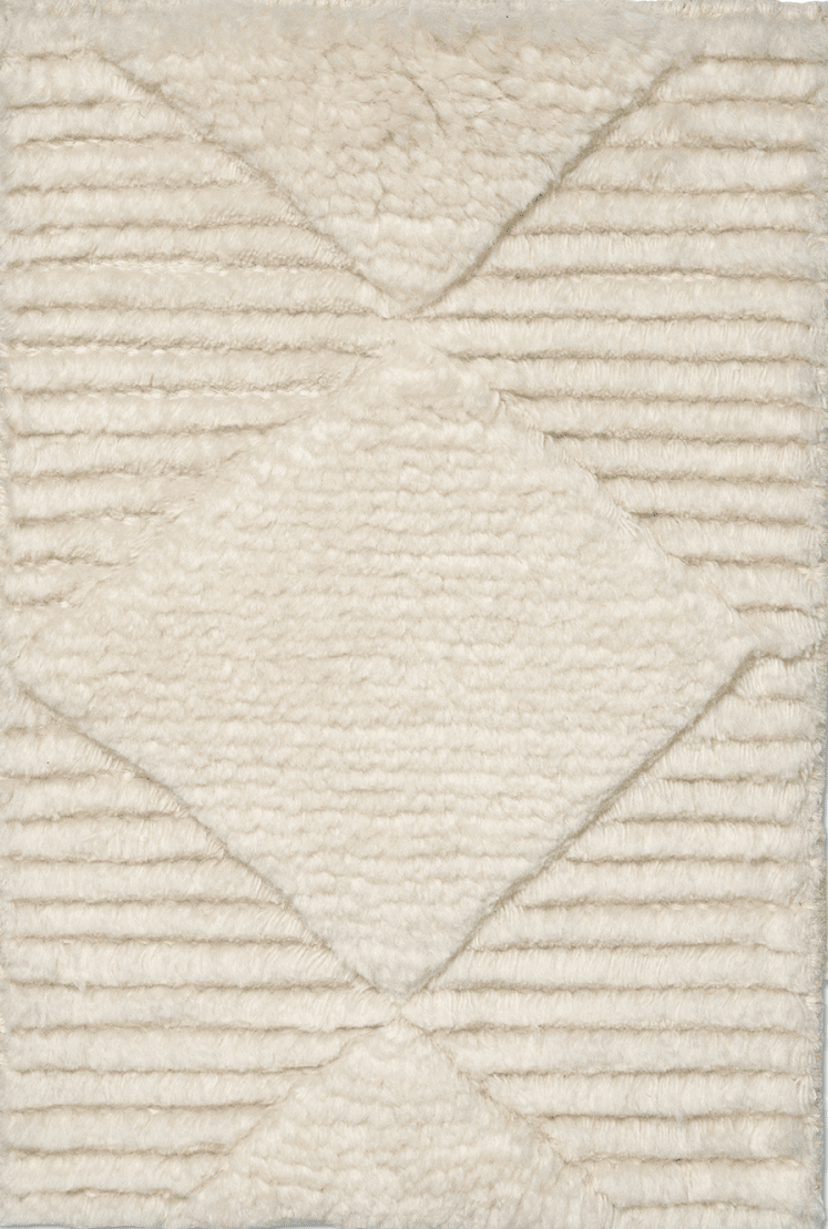BERBER WOOL RUG IVORY, MANY SIZE