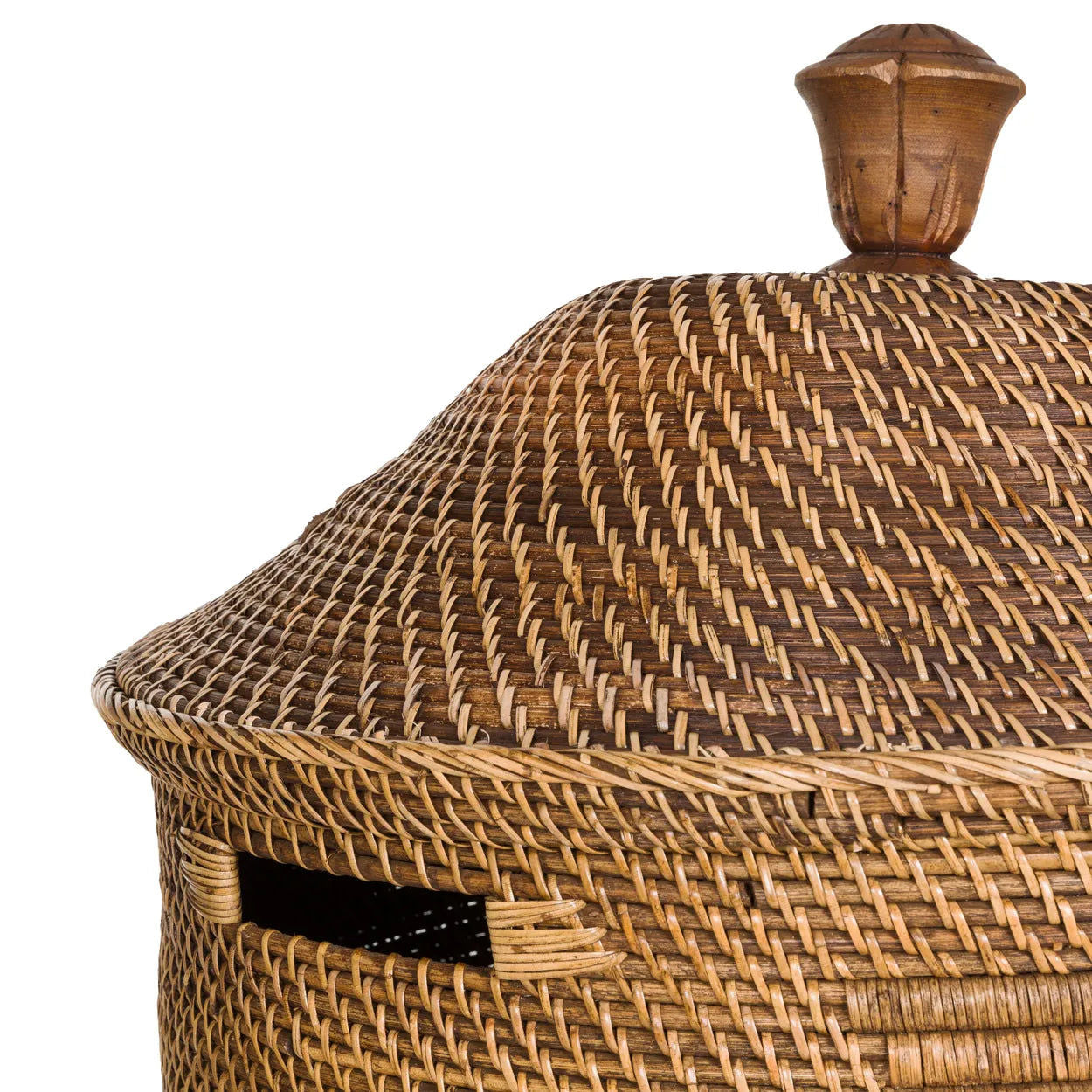 Colonial Basket Laundry- Natural Brown - Ø 57 cm, H 92 cm