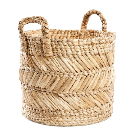 The Banana Zigzag Basket - Ø 35 cm, H 34 cm