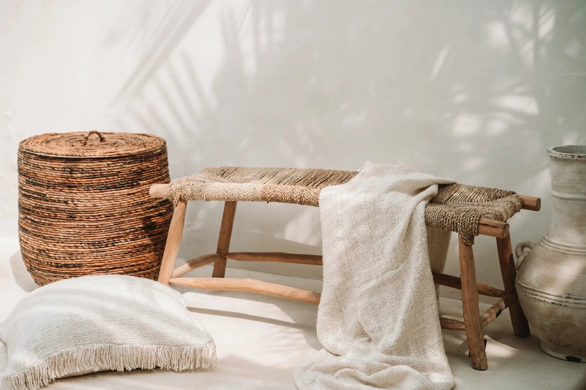 The Oh My Gee Cushion Cover - Cream - 60 x 60 cm