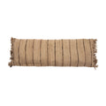 The Oh My Gee Cushion Cover - Beige Black - 35 x 100 cm