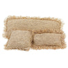 The Raffia Cushion Cover Rectangular - Natural - 35 x 100 cm