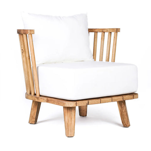 The Malawi One Seater - Natural White