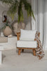 The Malawi One Seater - Natural White