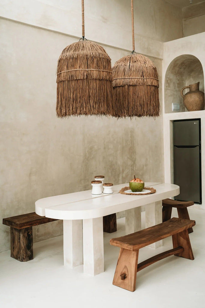 The Suar Bench - Teak Wood, Natural - W 120 cm
