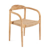 The Amaya Dining Chair, Teak Wood - Natural - Outdoor
