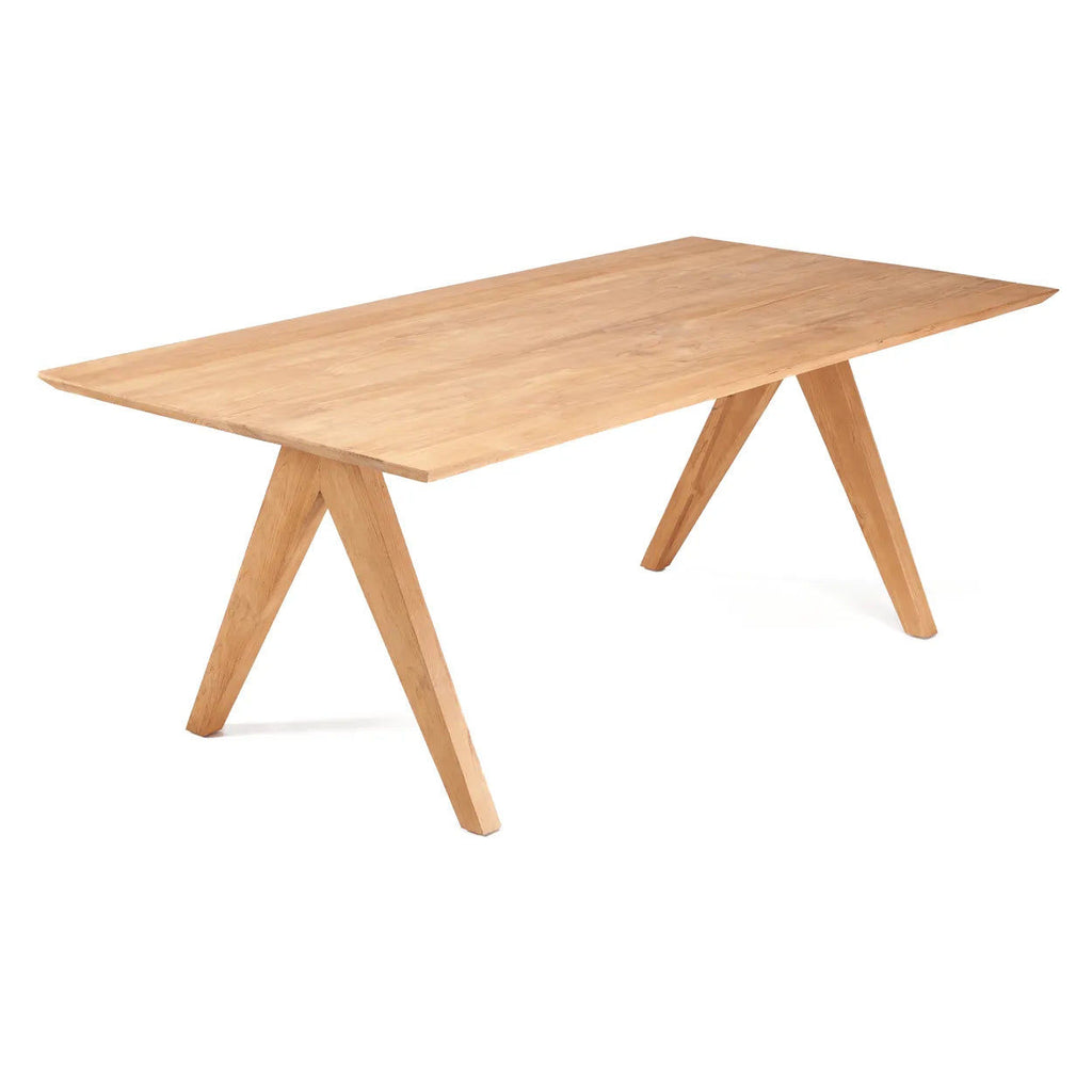 The Saint Croix Dining Table, Teak - Indoor, 213 cm