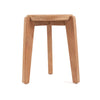 The Seseh Side Table - Natural, Teak - Outdoor, Ø 40 cm