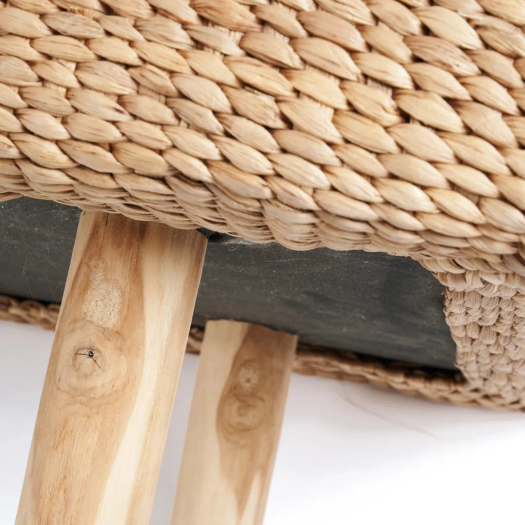 Water Hyacinth Bench, 60 x 140 cm