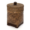 The Colonial Bathroom Bin Basket - Natural Brown, Ø 27 cm, H 36 cm