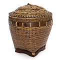 Colonial Basket Storage- Natural Brown - Ø 42 cm, H 45 cm