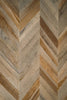 The Herringbone Bench - Teak Wood, Natural - W 150 cm