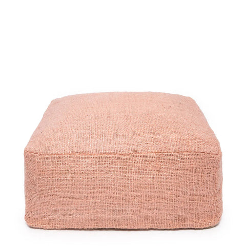 The Oh My Gee Pouffe - Salmon Pink, 60 x 60 cm, H 25 cm