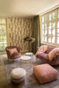 The Oh My Gee Pouffe - Salmon Pink, 60 x 60 cm, H 25 cm