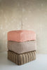 The Oh My Gee Pouffe - Salmon Pink, 60 x 60 cm, H 25 cm