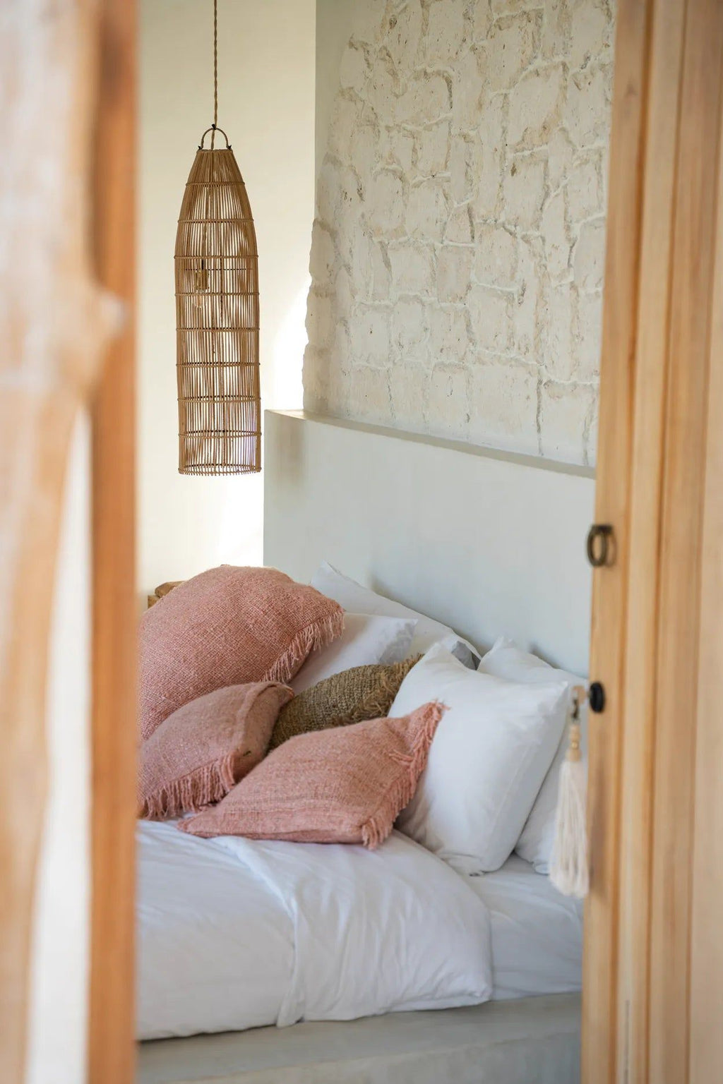 The Oh My Gee Cushion Cover - Salmon Pink - 40 x 40 cm