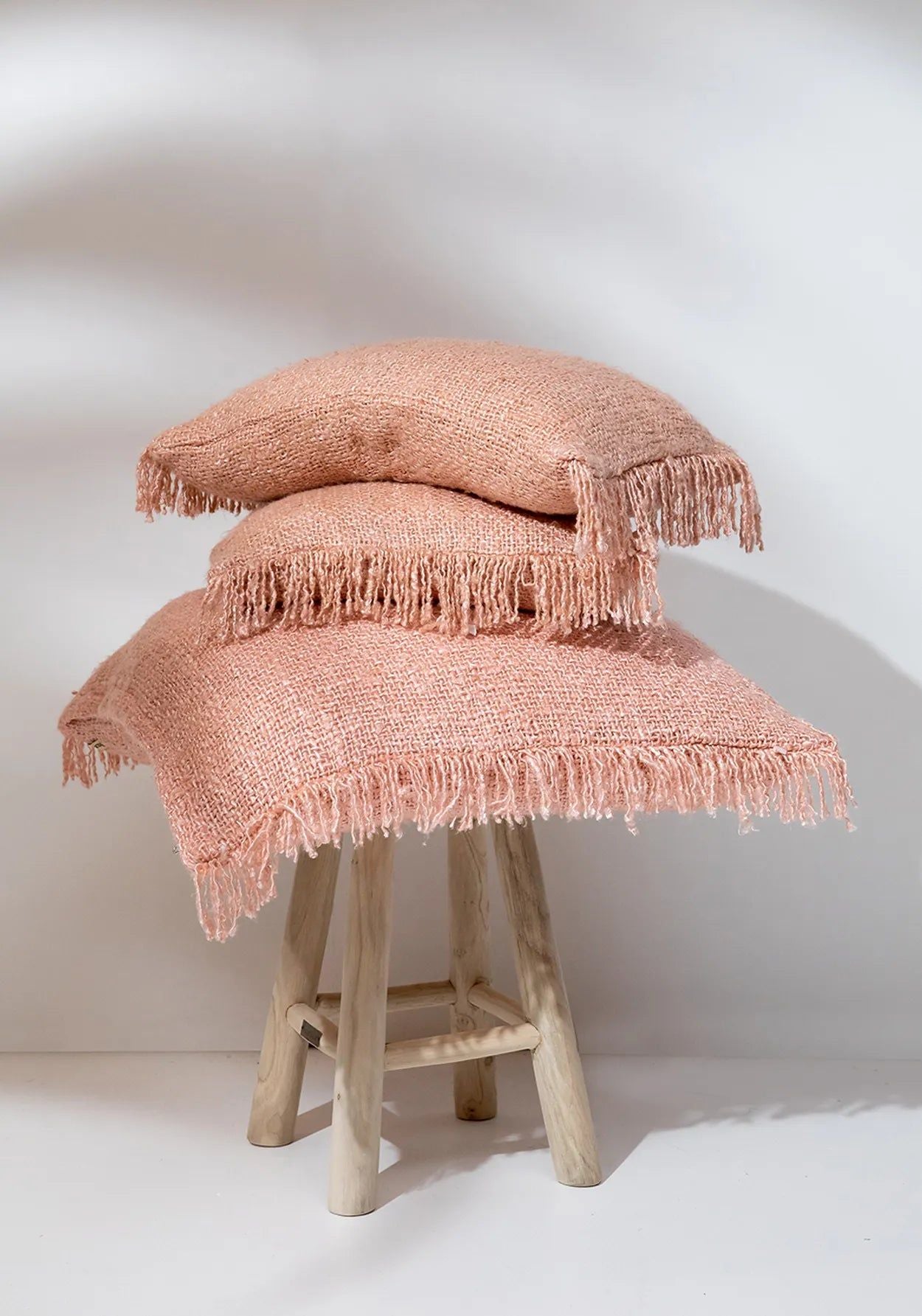 The Oh My Gee Cushion Cover - Salmon Pink - 60 x 60 cm