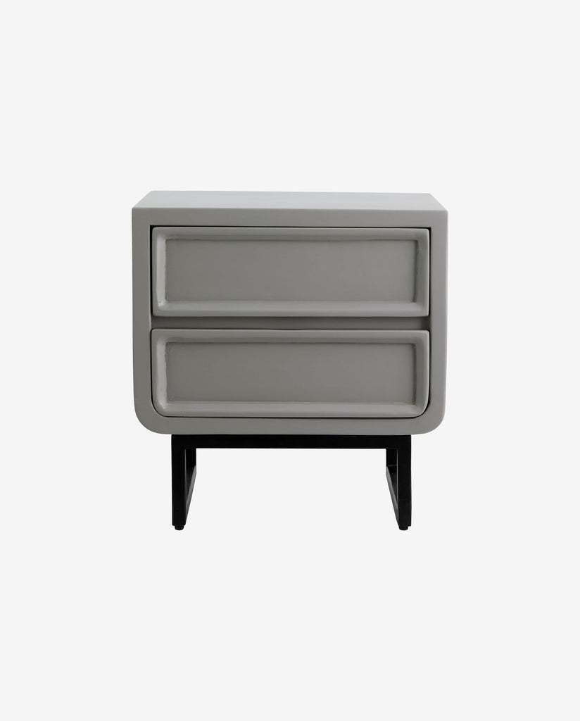 LEDRO night stand - grey