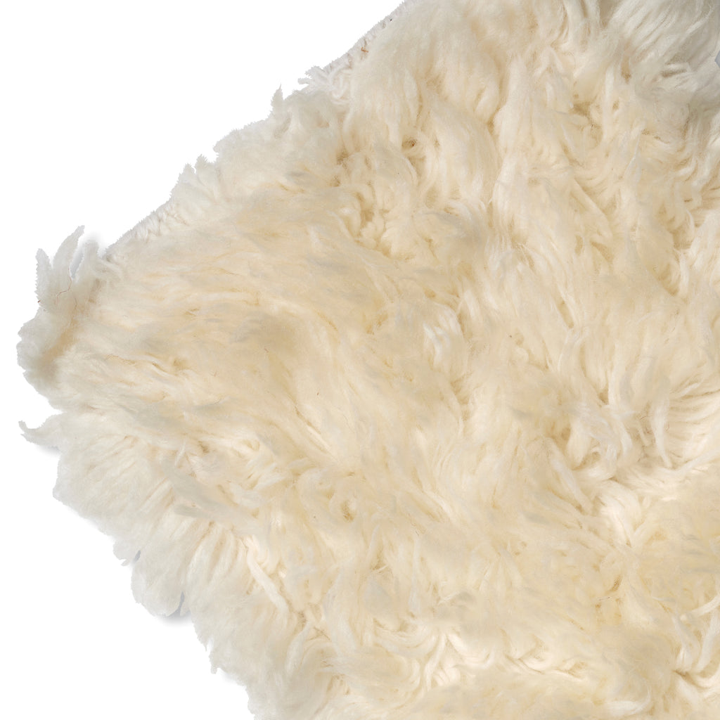 Cloudy Wool Rug, Natural white,  MANY SIZE