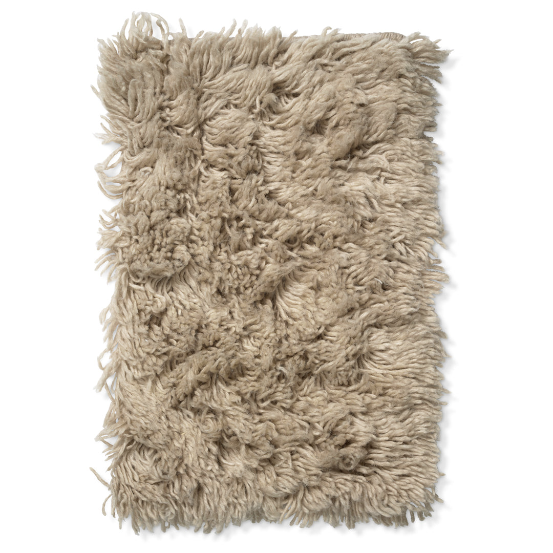 CLOUDY RUNNER, WOOL, Beige, 80 x 150 cm