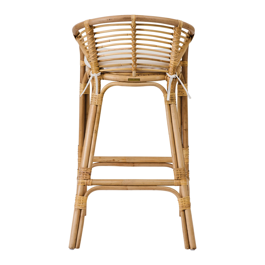 DOLA BAR STOOL | RATTAN | H 97