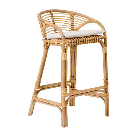 DOLA BARSTOOL | RATTAN | H 97