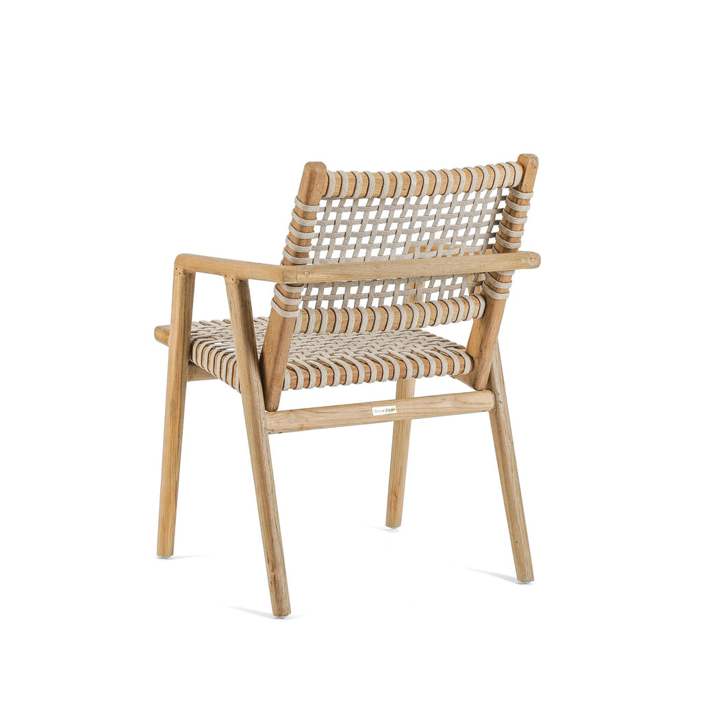 The Trikeri Dining Chair, Teak Wood