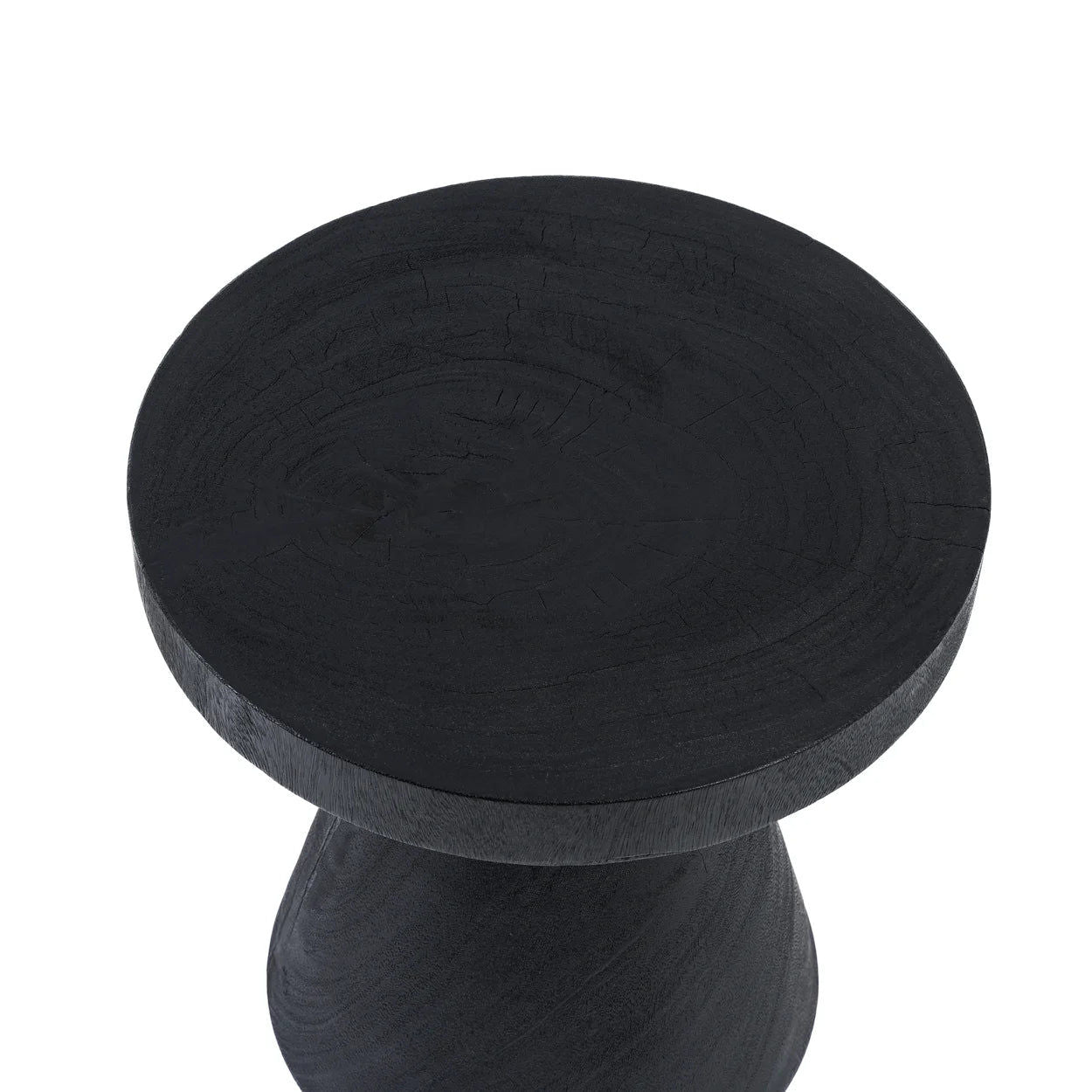 Gravity Side Table - Black, D 40 CM