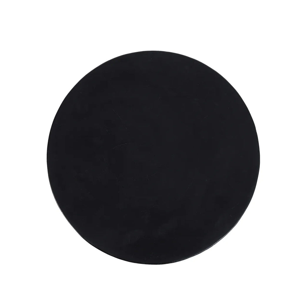 Buntuk Stool - Black, D 35 CM
