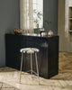 MORICE stool, high - black/ivory