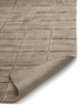 GRID WOOL RUG CHOCOLATE, MANY SIZE