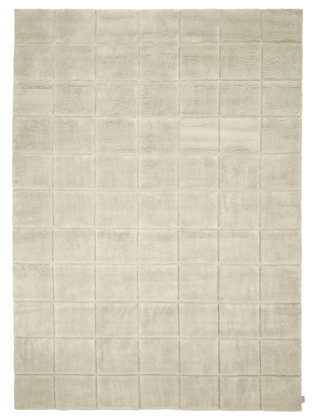 GRID WOOL RUG IVORY, MANY SIZE