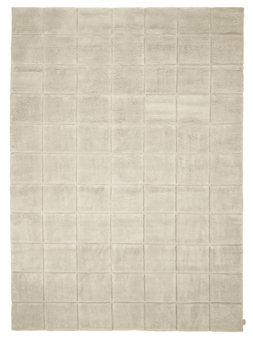 GRID WOOL RUG IVORY, MANY SIZE