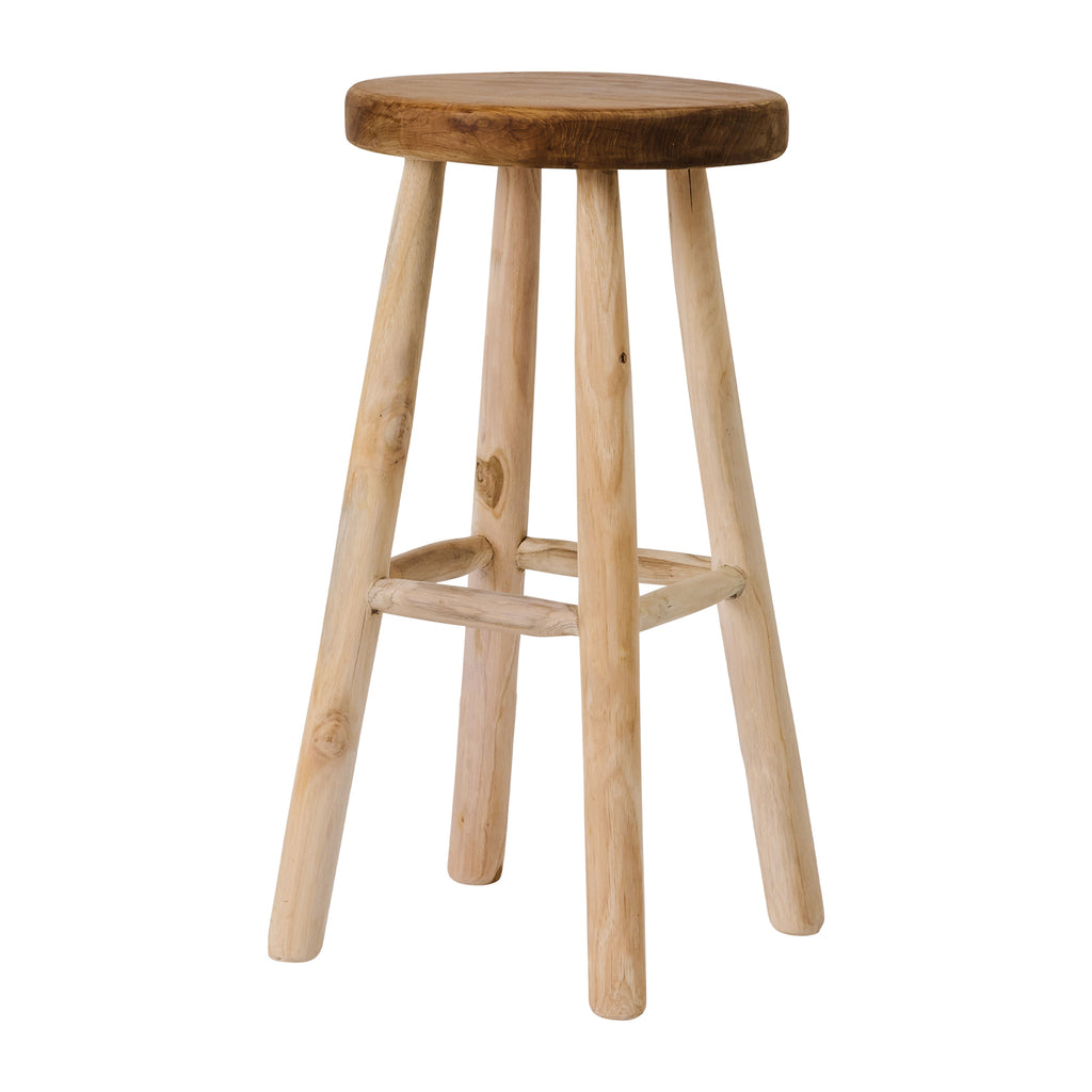 BAR STOOL JATI | TEAK | H 70 CM