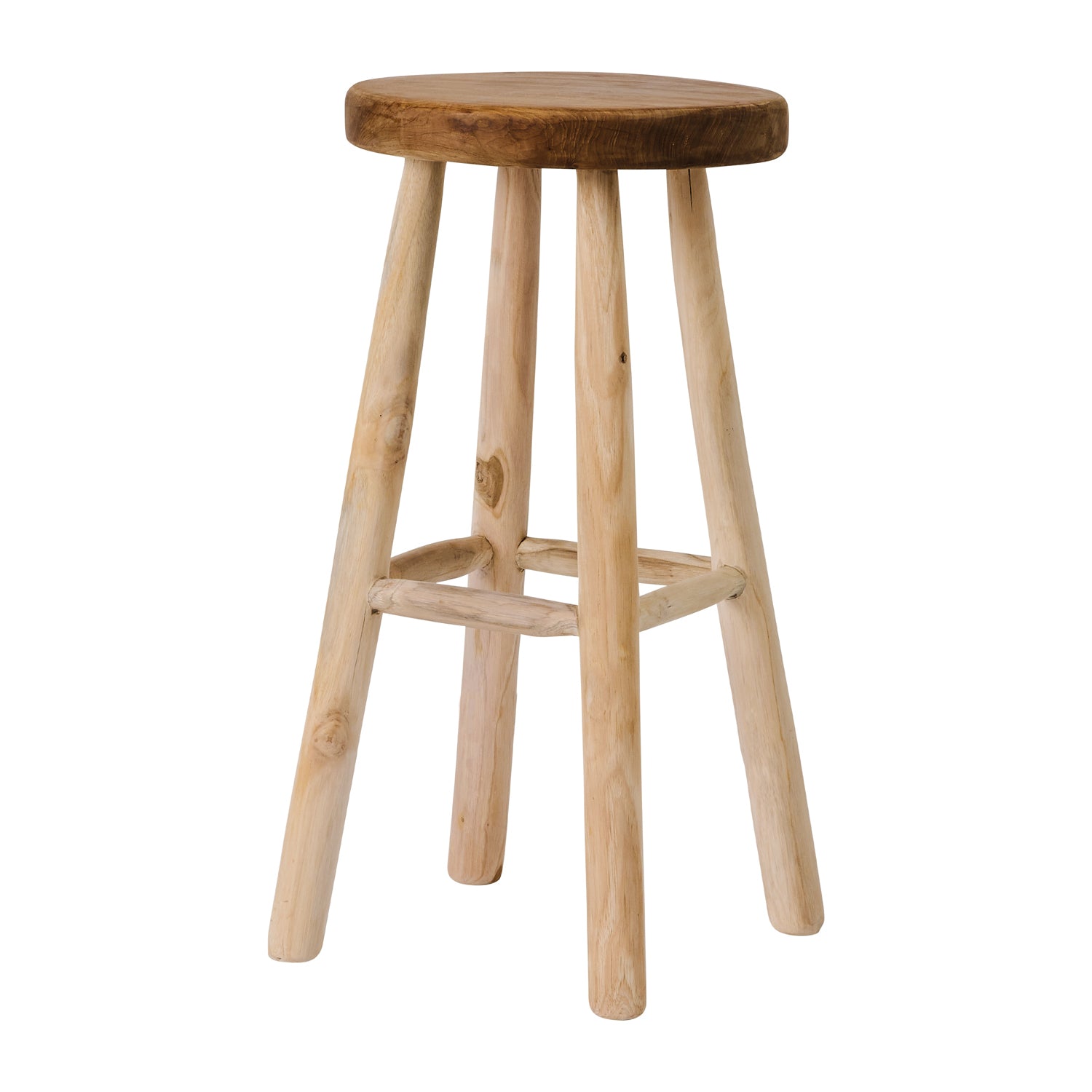 BAR STOOL JATI | TEAK | H 70 CM