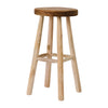 BAR STOOL | TEAK | H 70 CM