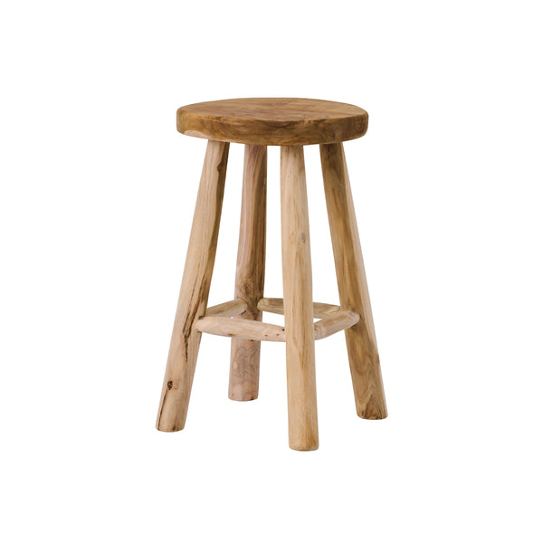 STOOL | TEAK | H 50 CM