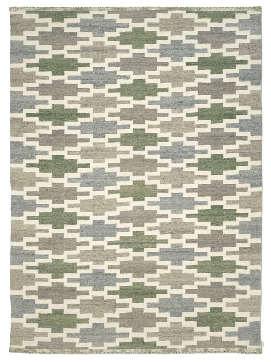 KORS WOOL RUG, SAGE, MANY SIZE