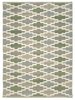 KORS WOOL RUG, FLATWEAVE BLUE/GREEN, MANY SIZE