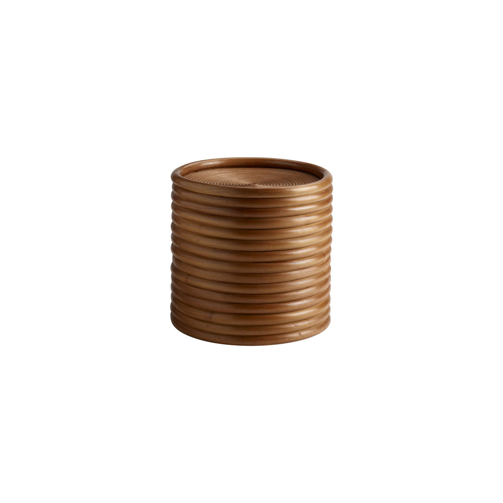 MANODRUM STOOL | RATTAN | H 42 CM  Ø 42