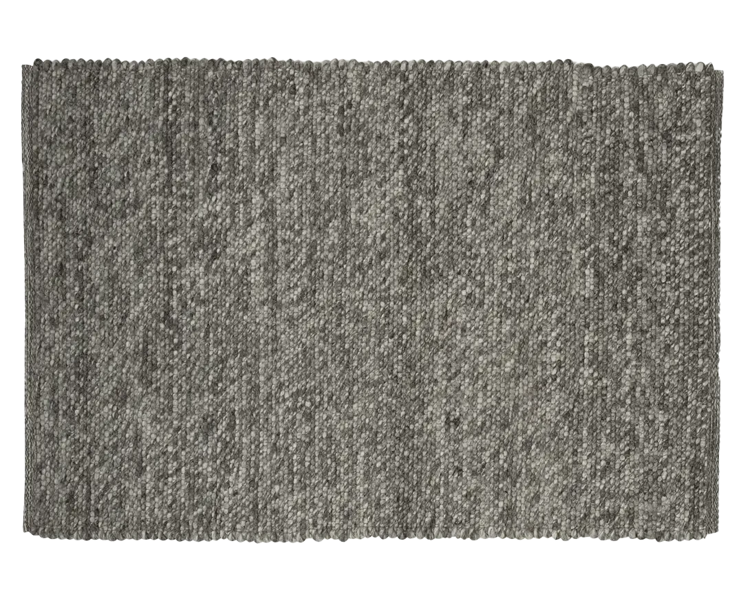 MERINO DOORMAT, WOOL, GREY