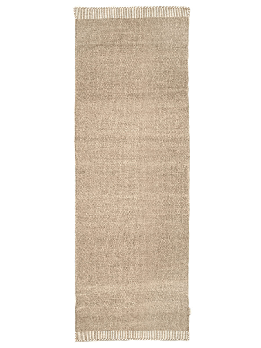 PURE RUNNER, WOOL, NATURAL BEIGE,  80 x 250
