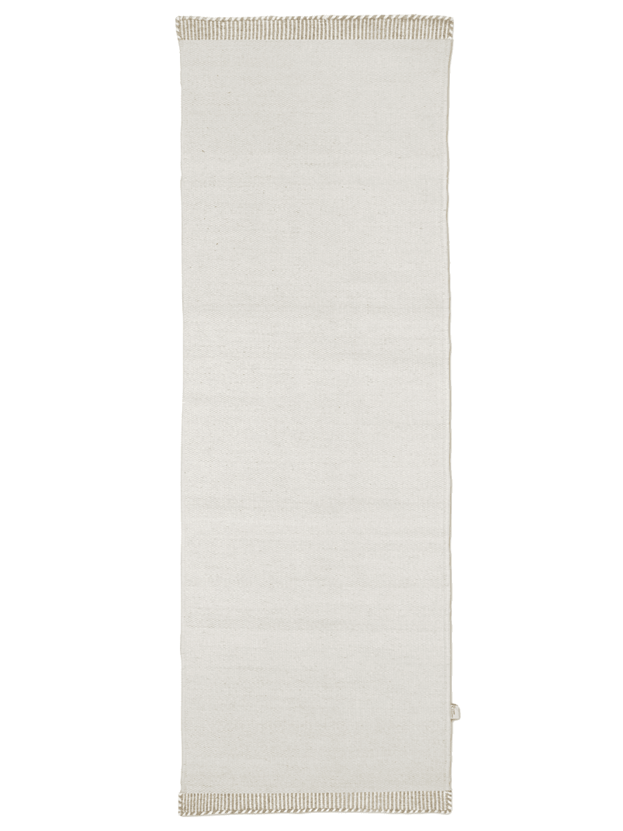 PURE RUNNER, WOOL, WHITE,  80 x 250