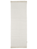 PURE RUNNER RUG, WOOL, WHITE,  80 x 250
