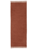 PURE RUNNER RUG, WOOL, TERRACOTTA,  80 x 250