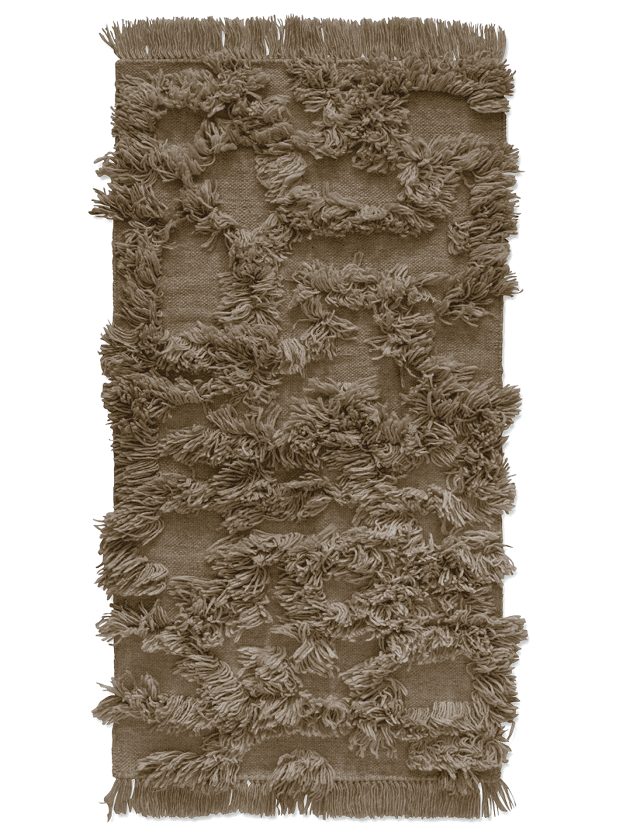 RIO RUNNER, WOOL, Cappuccino,  80 x 150