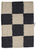 Runner Square, Wool, Black/Natural, 2 SIZE
