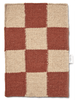 Runner Square, Wool, Terracotta/Natural, 2 SIZE